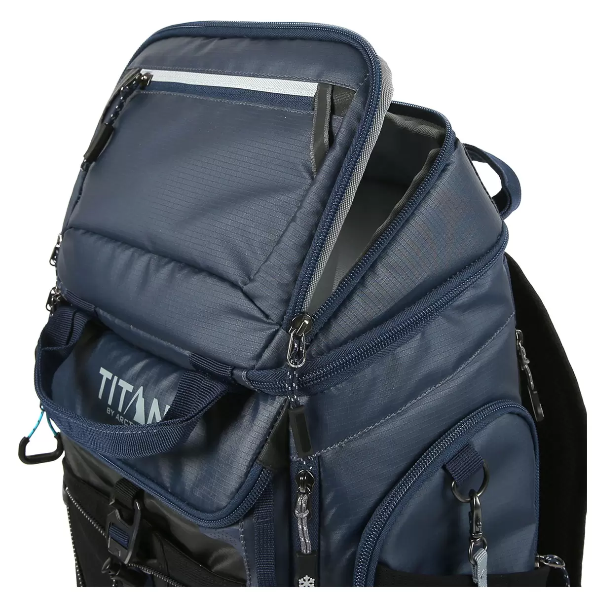 Titan 26 Can Backpack Cooler With Ice Walls Navy