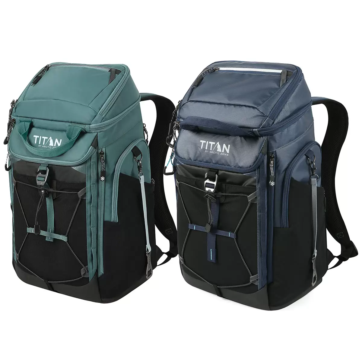 Titan 26 Can Backpack Cooler With Ice Walls Spruce