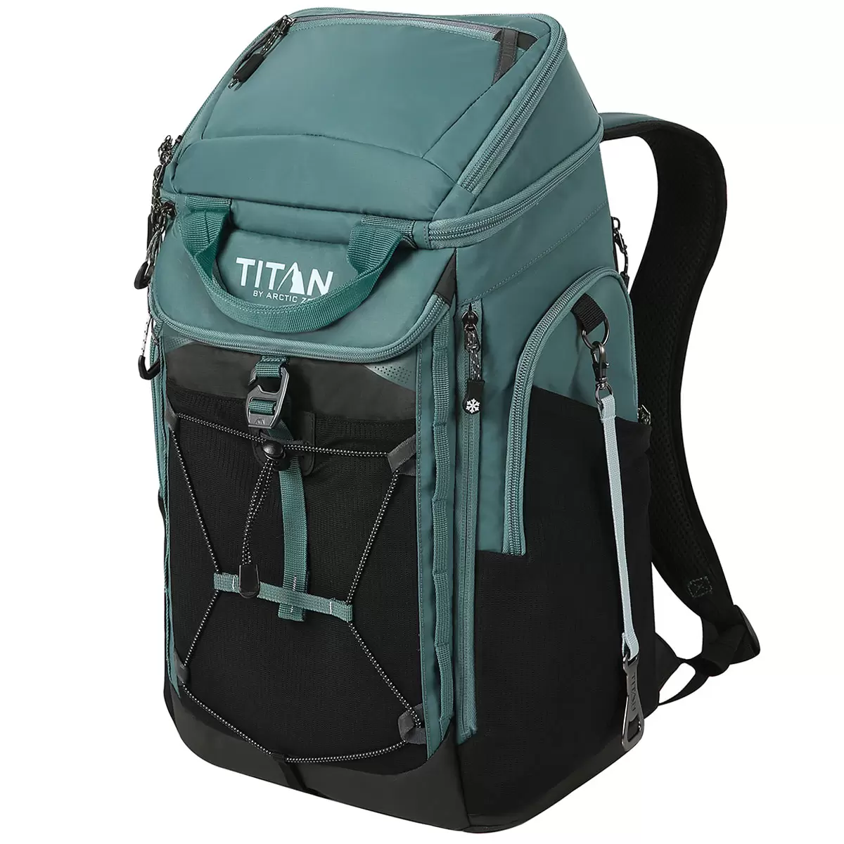 Titan 26 Can Backpack Cooler With Ice Walls Spruce