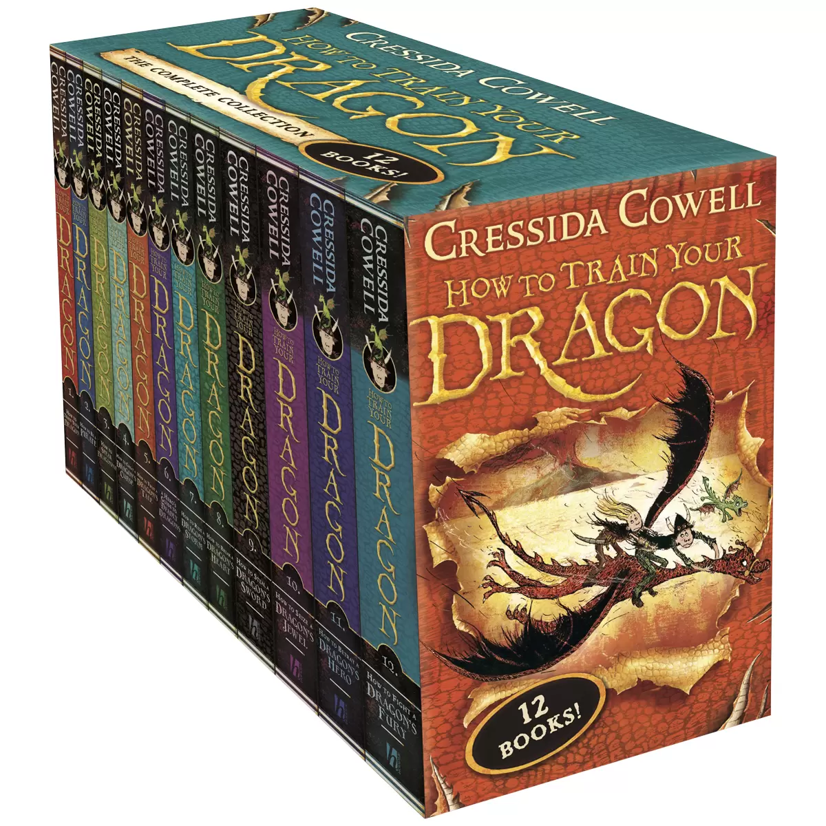 How To Train Your Dragon 12 Book Box Set