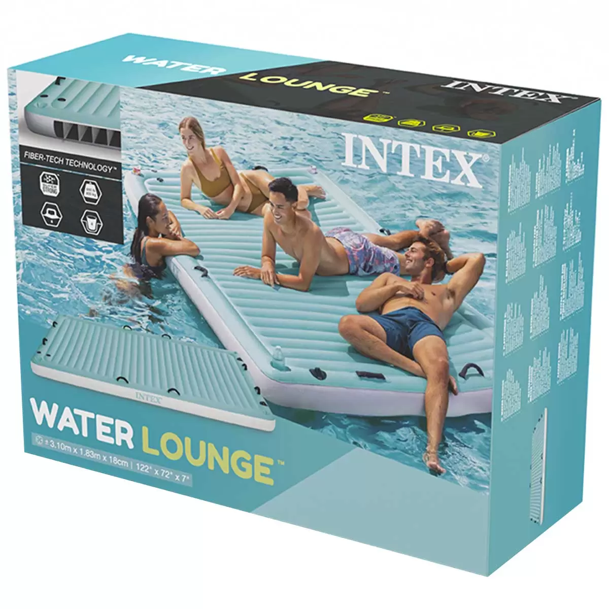 Intex Water Lounge Inflatable 3.09M x 183cm