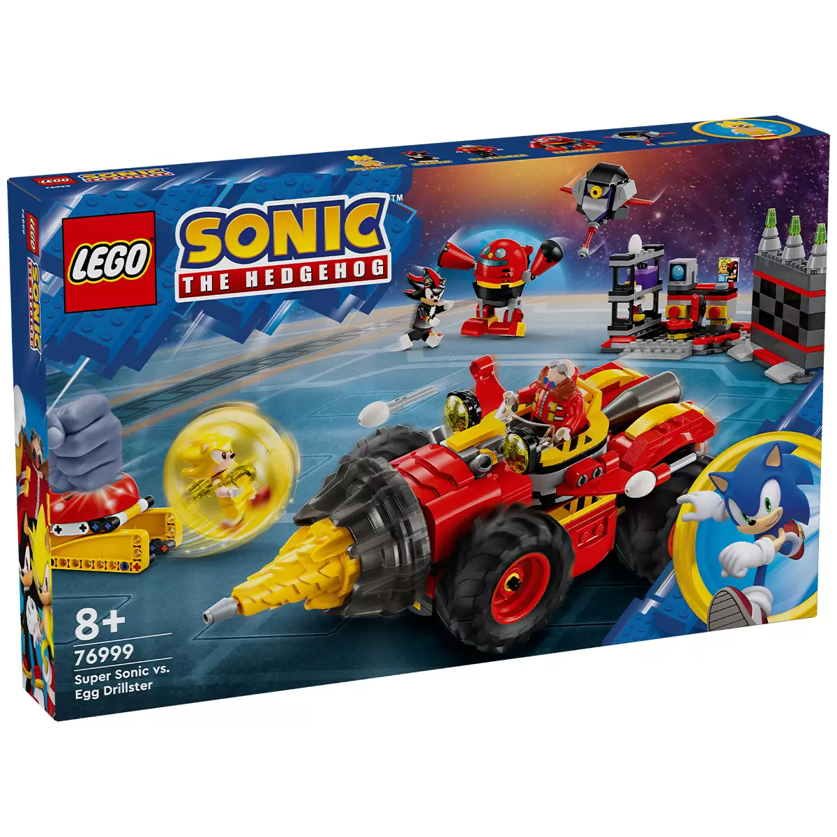 LEGO Sonic the Hedgehog Super Sonic vs. Egg Drillster 76999