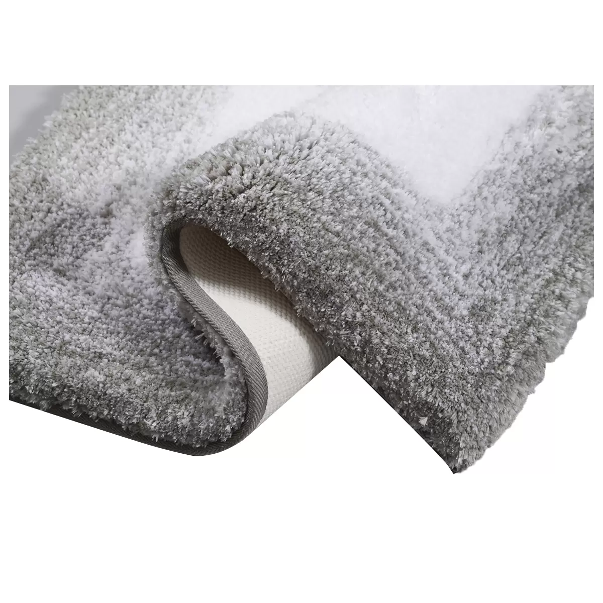 Riviera Homes Bath Mat 2 Pack Silver