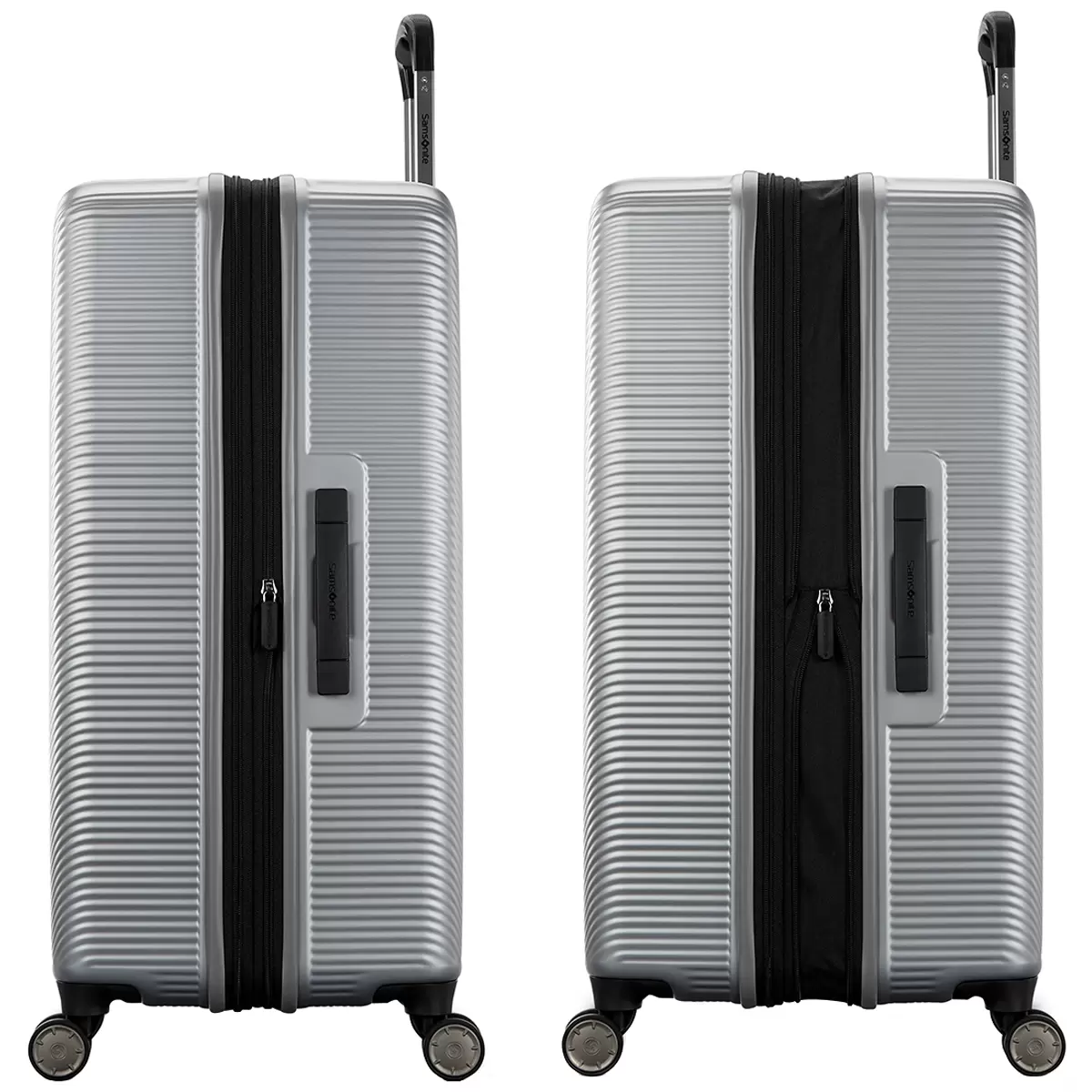 Samsonite Element XLT Luggage 2 Piece Set Silver