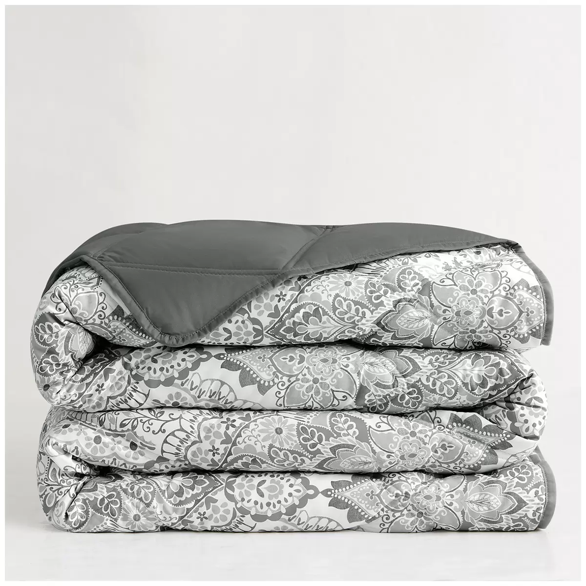 Season's Collection Down Alternative Blanket Queen Grey