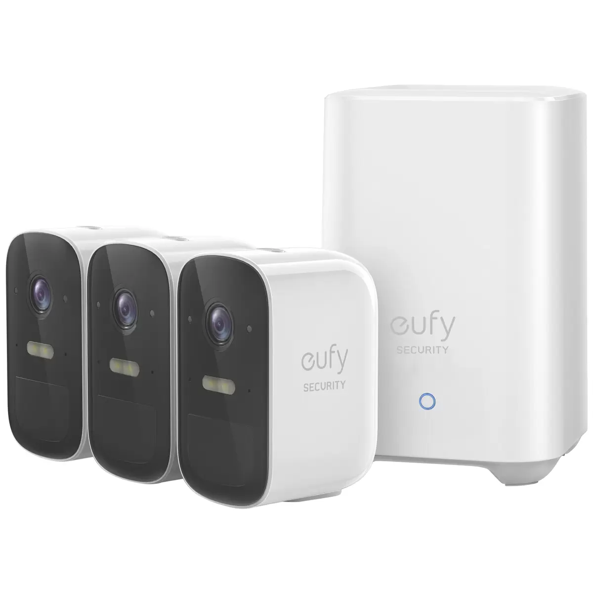 Eufy 2C Three Camera Pack with Pan & Tilt Camera EUFY2C32KPTBND