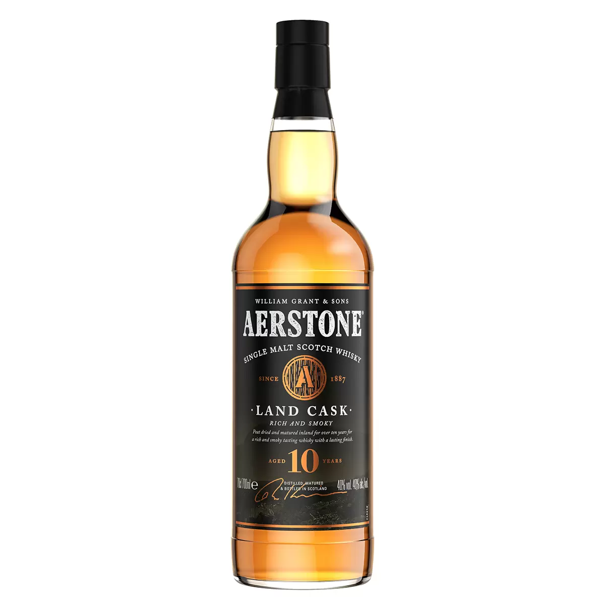 Aerstone Land Cask 10 Year Old Single Malt Scotch Whisky 700ml