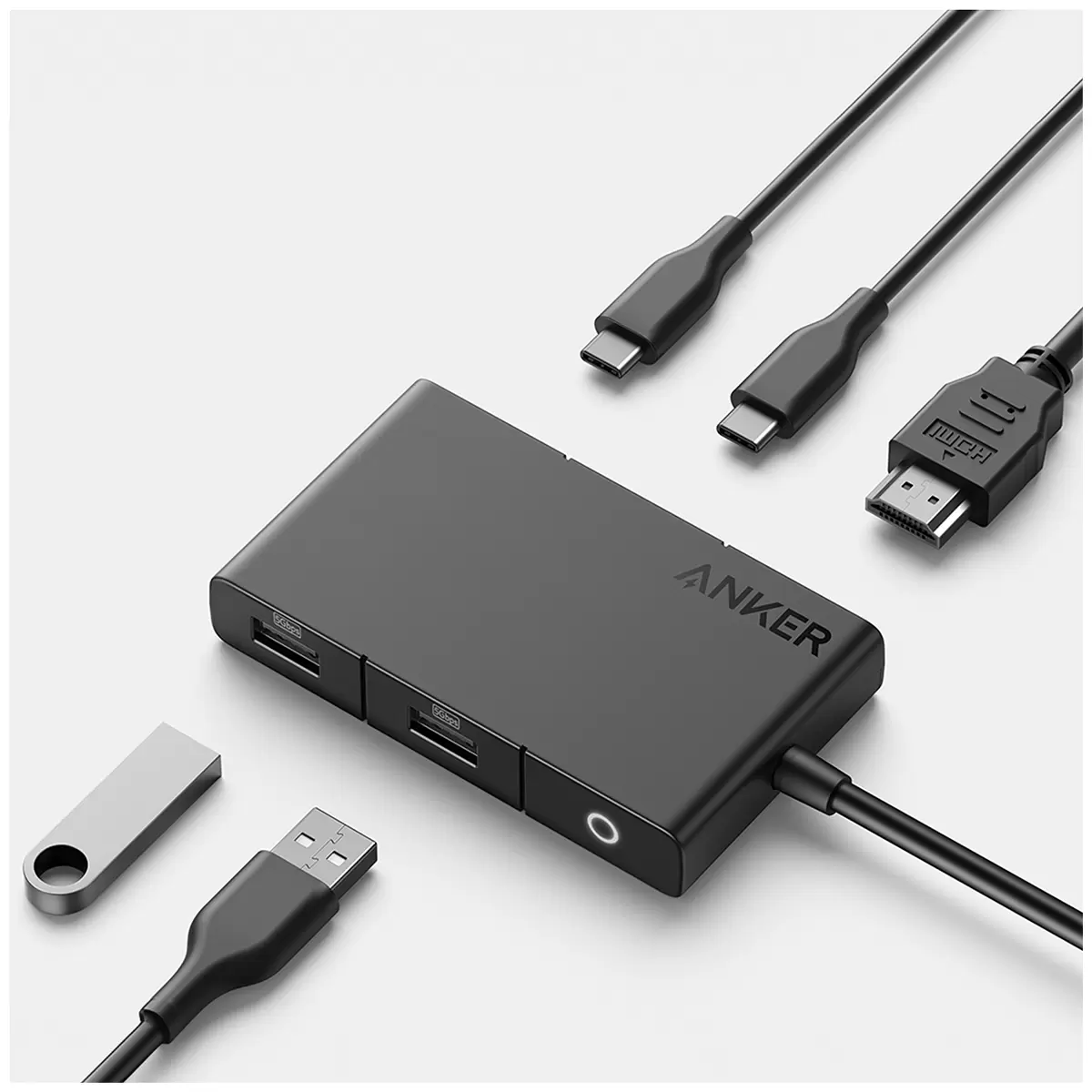 Anker 322 5-in-1 USB-C Hub with 4K HDMI A8356H11