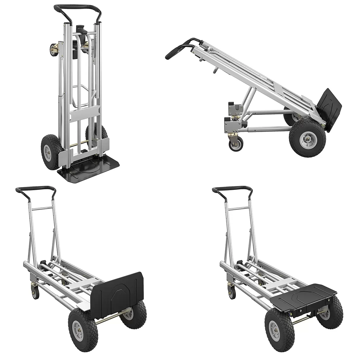 COSCO 4 in 1 Folding Toe Plate Hand Truck