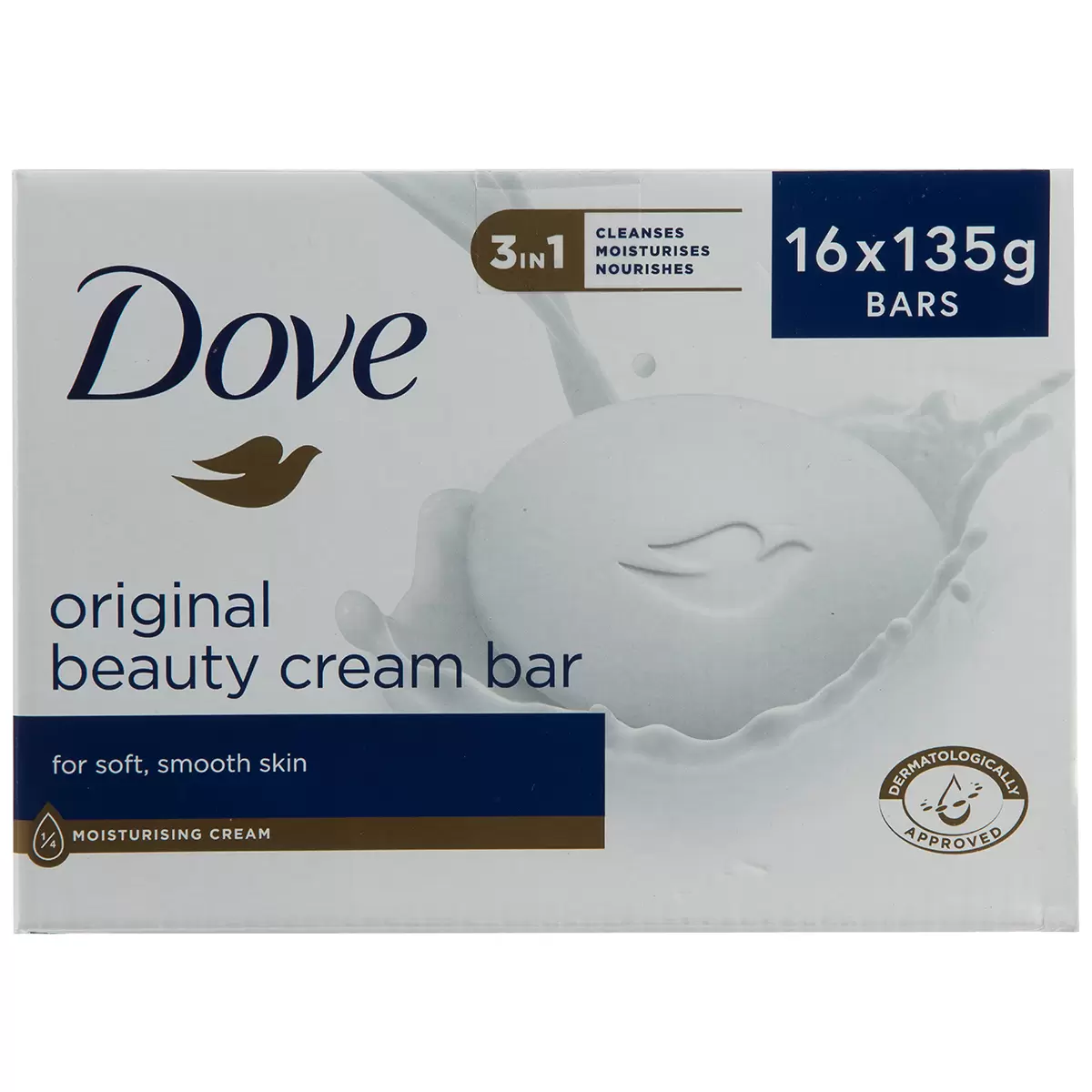 Dove Original Bar Soap 16x135g