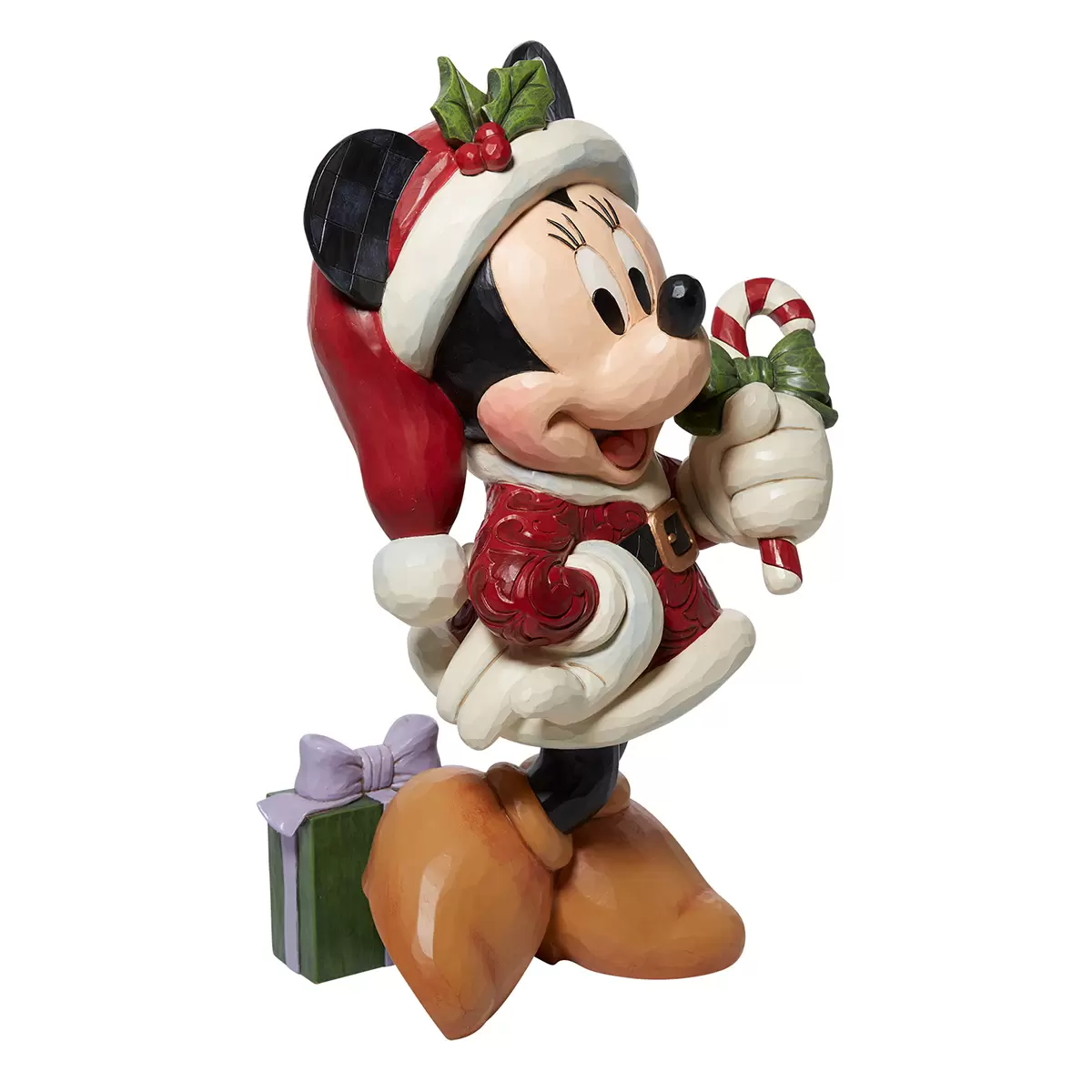 1784997 Jim Shore Minnie Mouse with Candy Cane