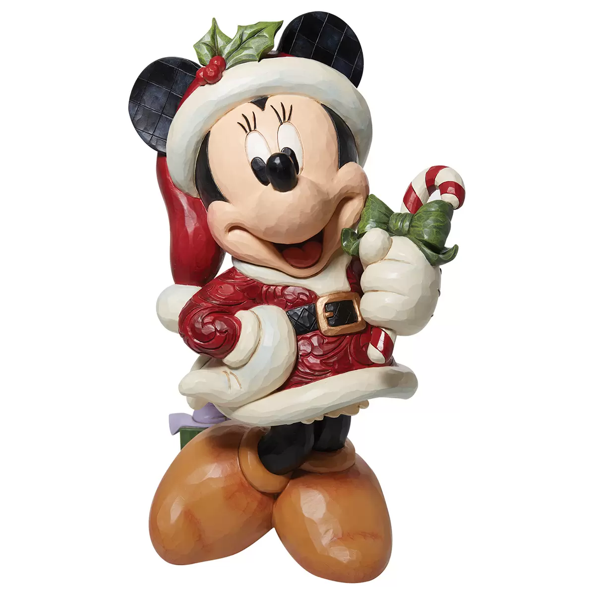 1784997 Jim Shore Minnie Mouse with Candy Cane