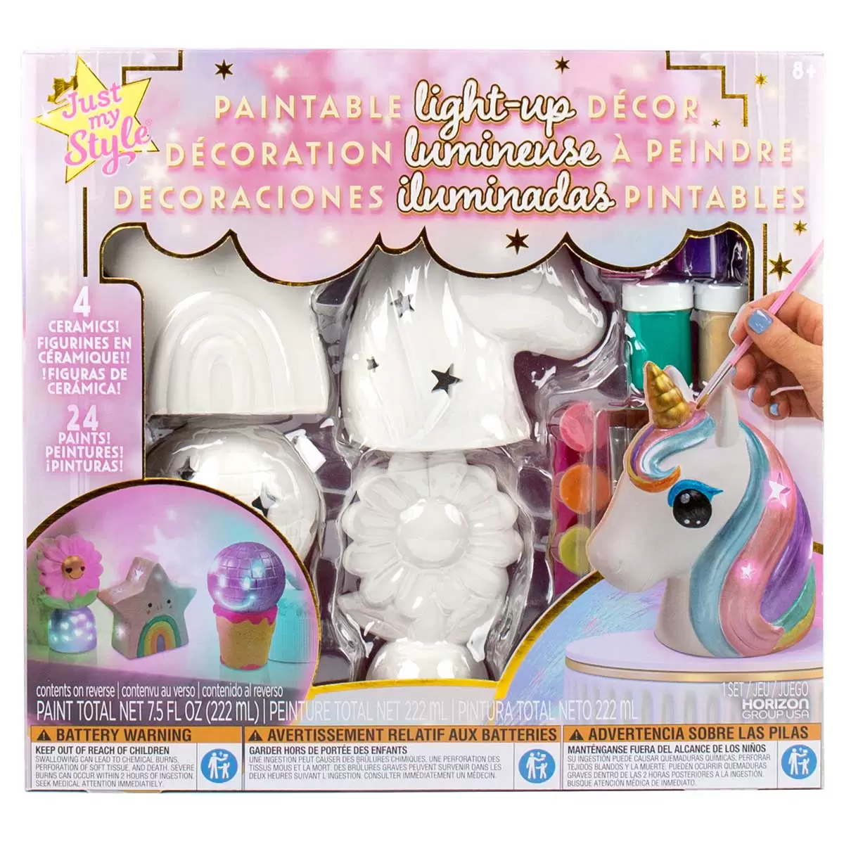 JMS Personalized Light Up Room Decor Unicorn