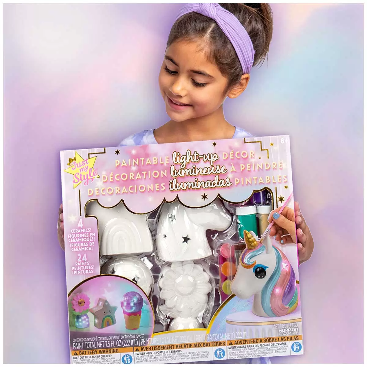 JMS Personalized Light Up Room Decor Unicorn