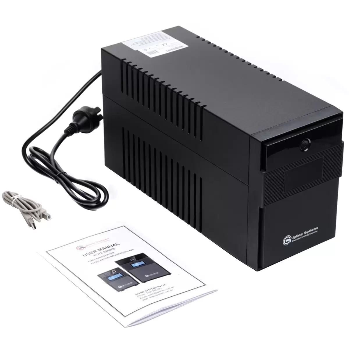 Uptime ELITE Series 2200VA Line Interactive Tower UPS With LCD ES2200-AVR