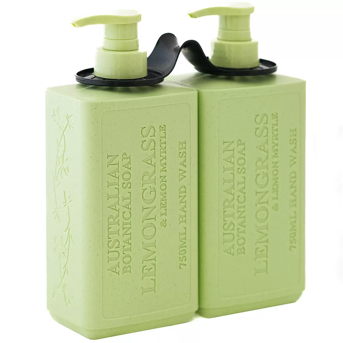 Australian Botanical Soap Hand Wash 2 x 750ml Lemon Grass & Lemon Myrtle