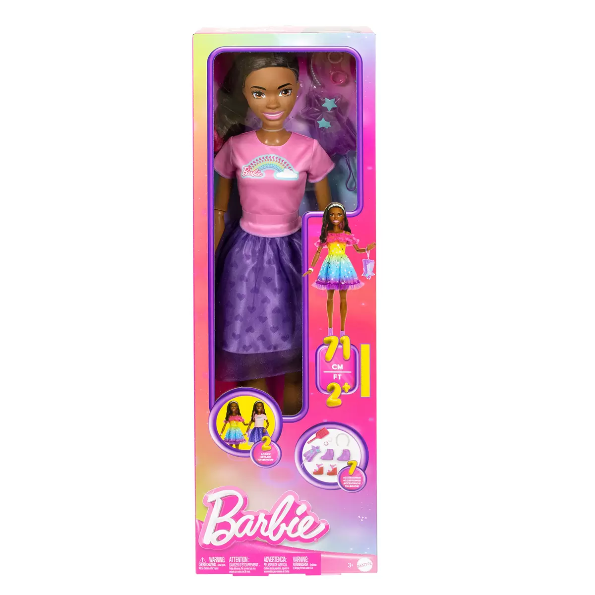 Barbie Large Doll With Accessories Set