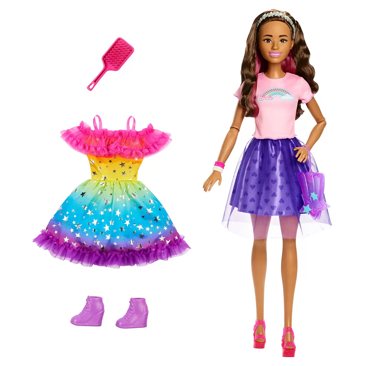 Barbie Large Doll With Accessories Set