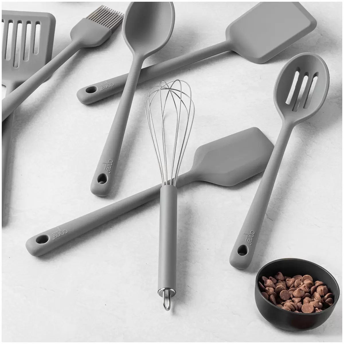 Core Kitchen Tool 8 Piece Set Grey