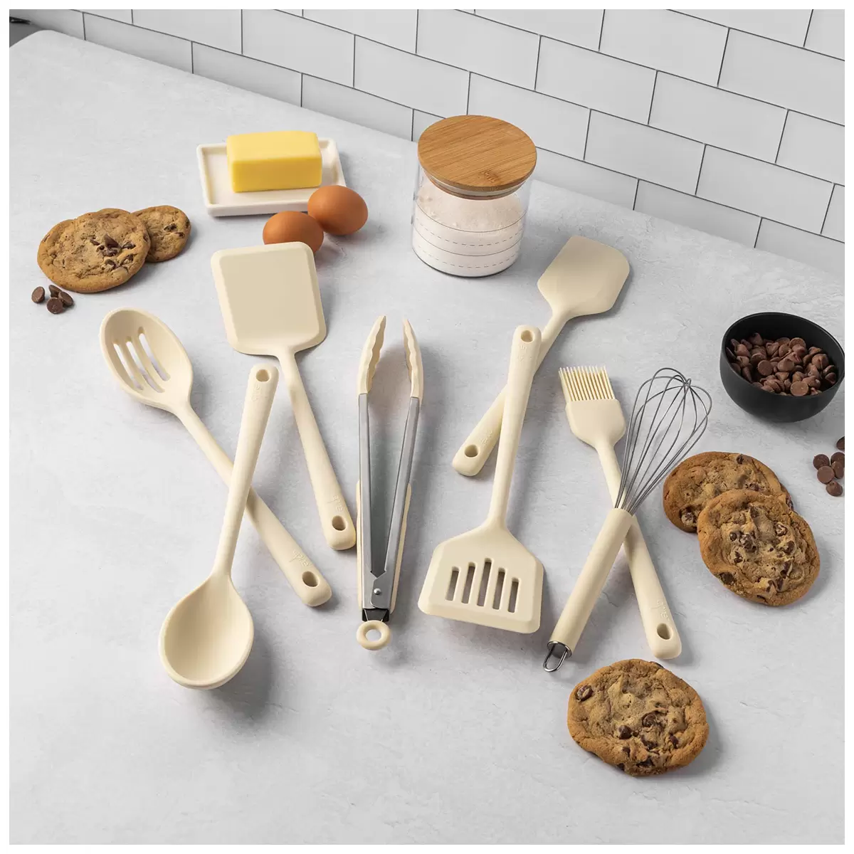 Core Kitchen Tool 8 Piece Set Sand