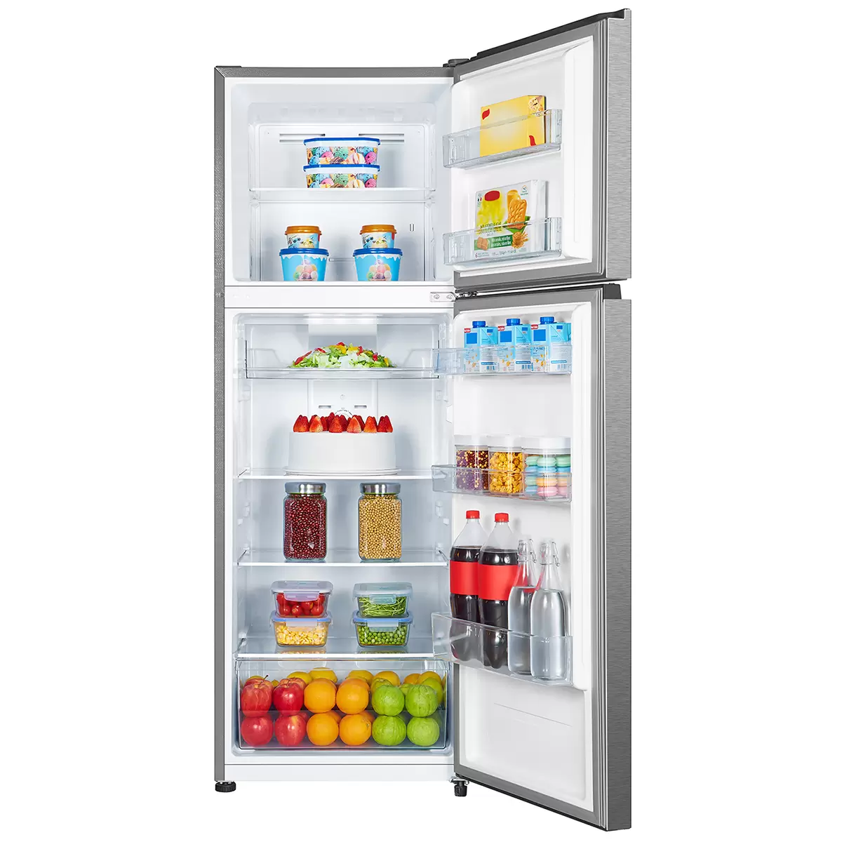 Hisense 326L Top Mount Fridge Silver HRTF325S