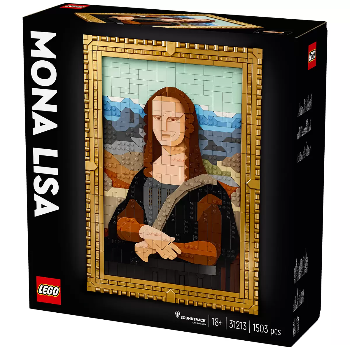 LEGO Art Mona Lisa Painting Building Set for Adults 31213