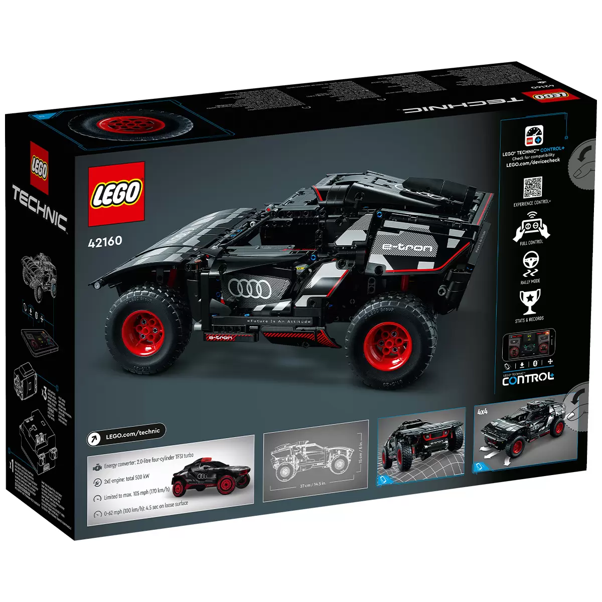 lego technic audi rs q e-tron 42160