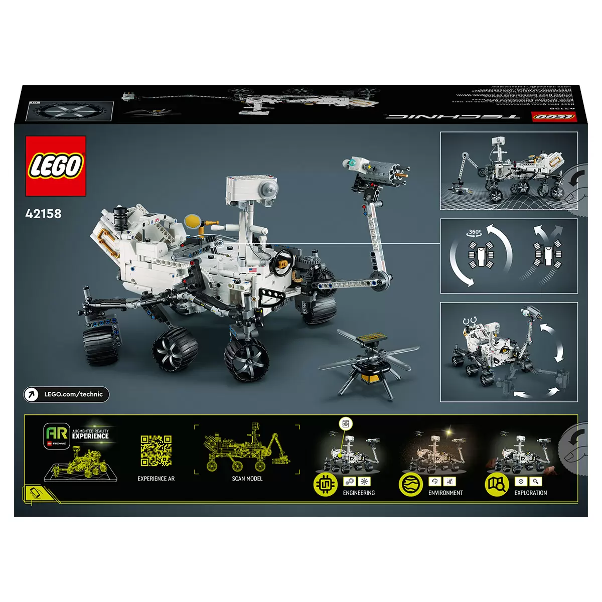 LEGO Technic NASA Mars Rover Perseverance 42158