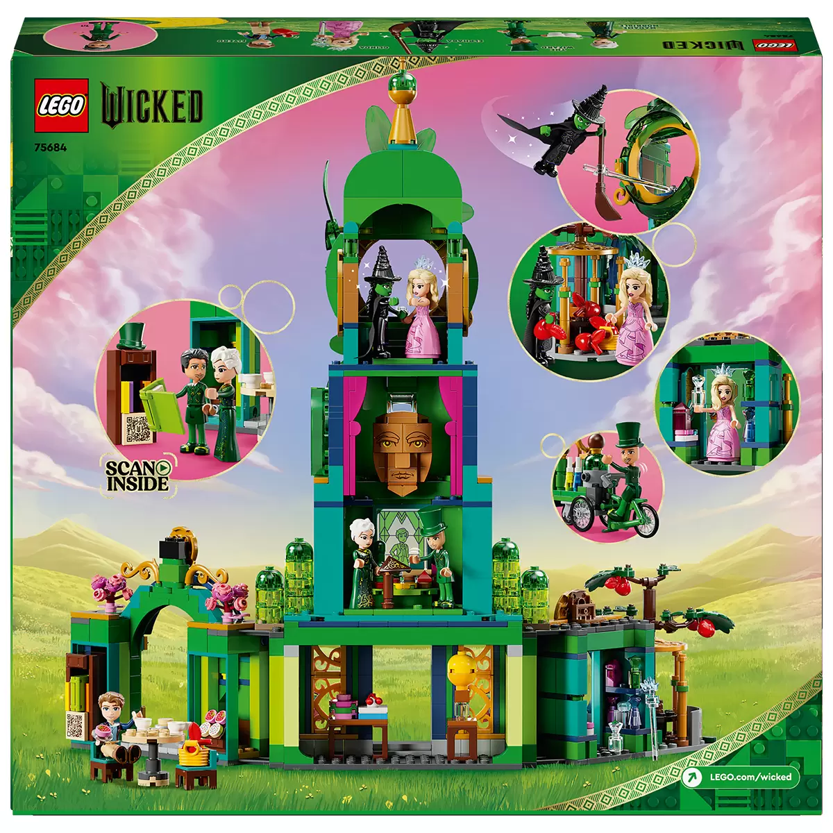 LEGO Wicked Welcome to Emerald City Collectible Toy 75684