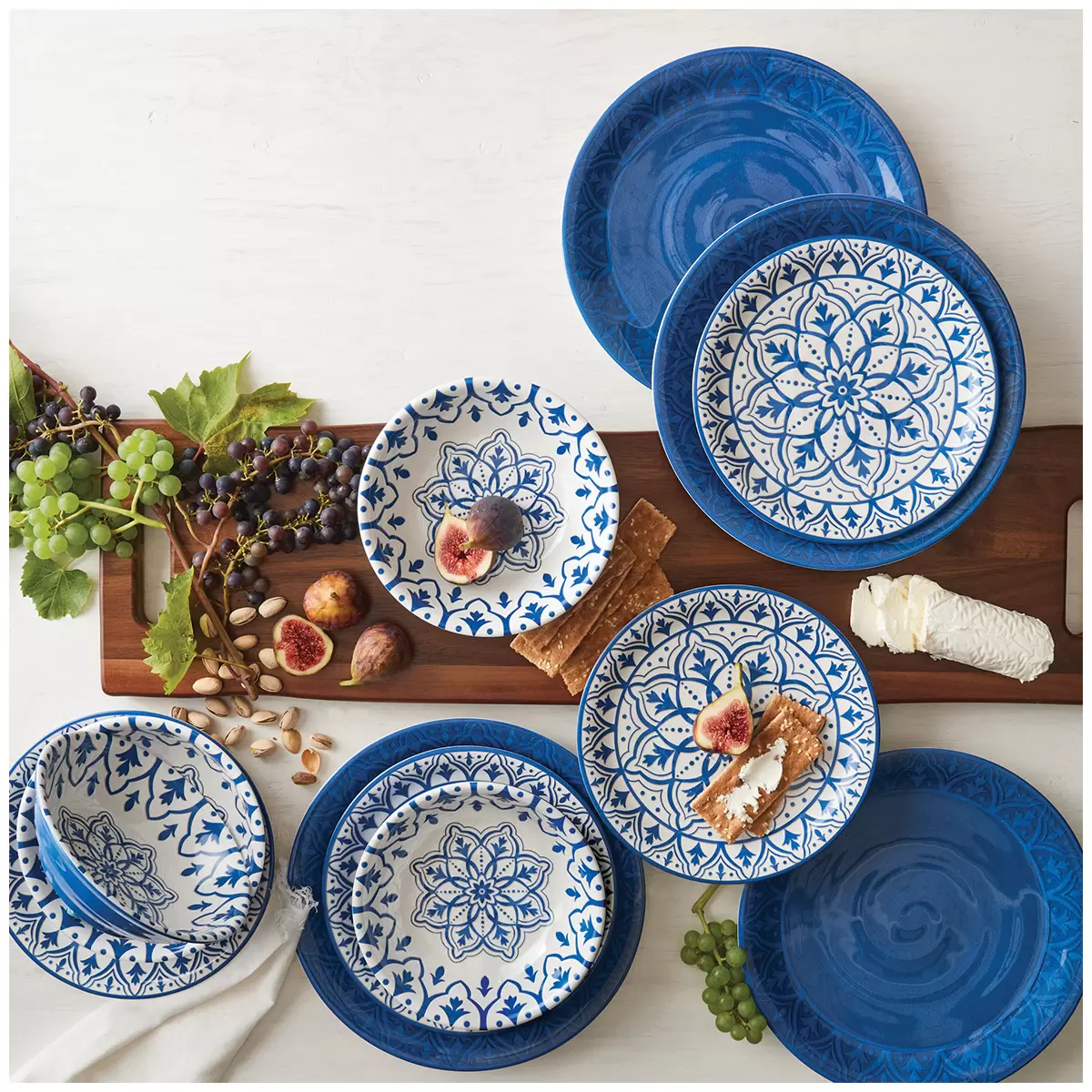 Melamine Dinnerware Set 12 Piece