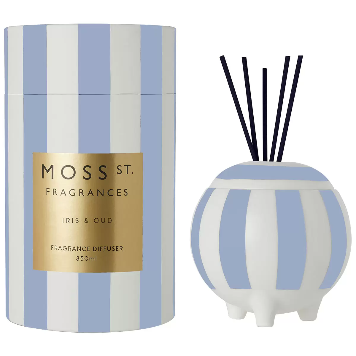 Moss St. Fragrance Diffuser 350ml Iris & Oud